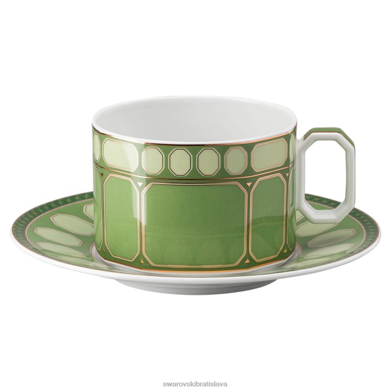 sada šálok signum porcelán, viacfarebný B8ZNT1723 Swarovski dekorácie