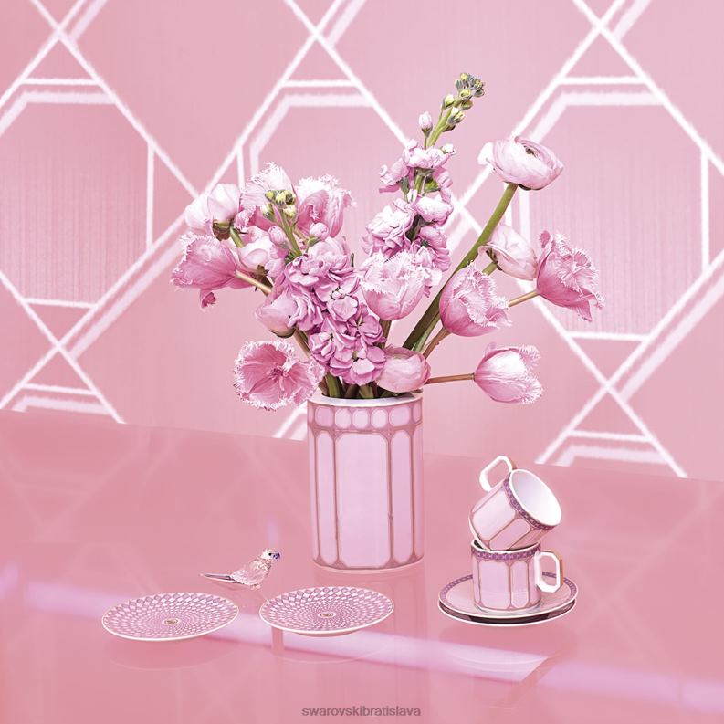 set na espresso signum porcelán, viacfarebný B8ZNT1712 Swarovski dekorácie