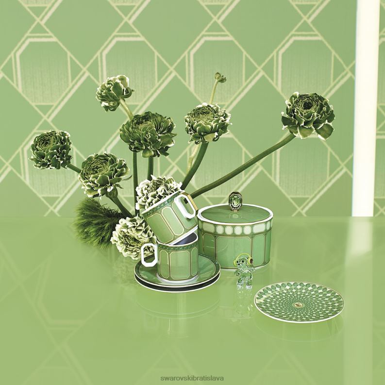 set na espresso signum porcelán, viacfarebný B8ZNT1712 Swarovski dekorácie