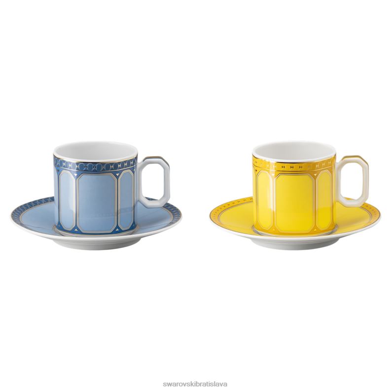 set na espresso signum porcelán, viacfarebný B8ZNT1714 Swarovski dekorácie