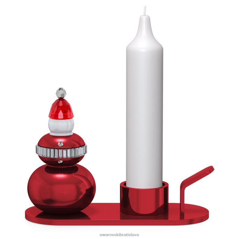 svietnik na sviatočné pozdravy Santa Claus zber B8ZNT1759 Swarovski dekorácie