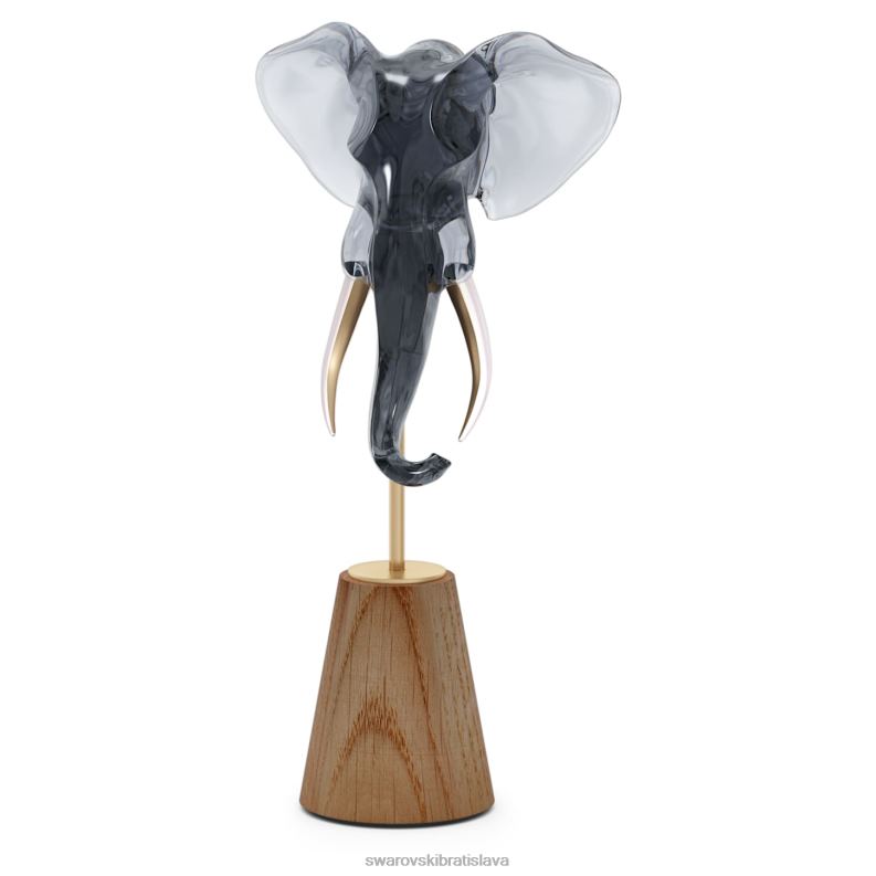 elegancia africkej slonej hlavy ujamaa zber B8ZNT1687 Swarovski dekorácie