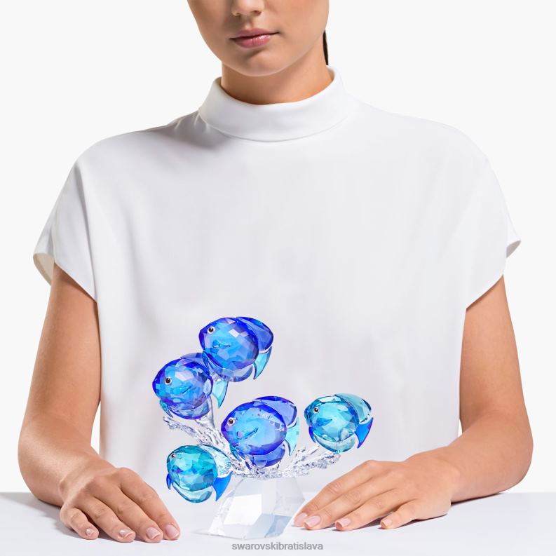 kŕdeľ rýb zber B8ZNT1676 Swarovski dekorácie