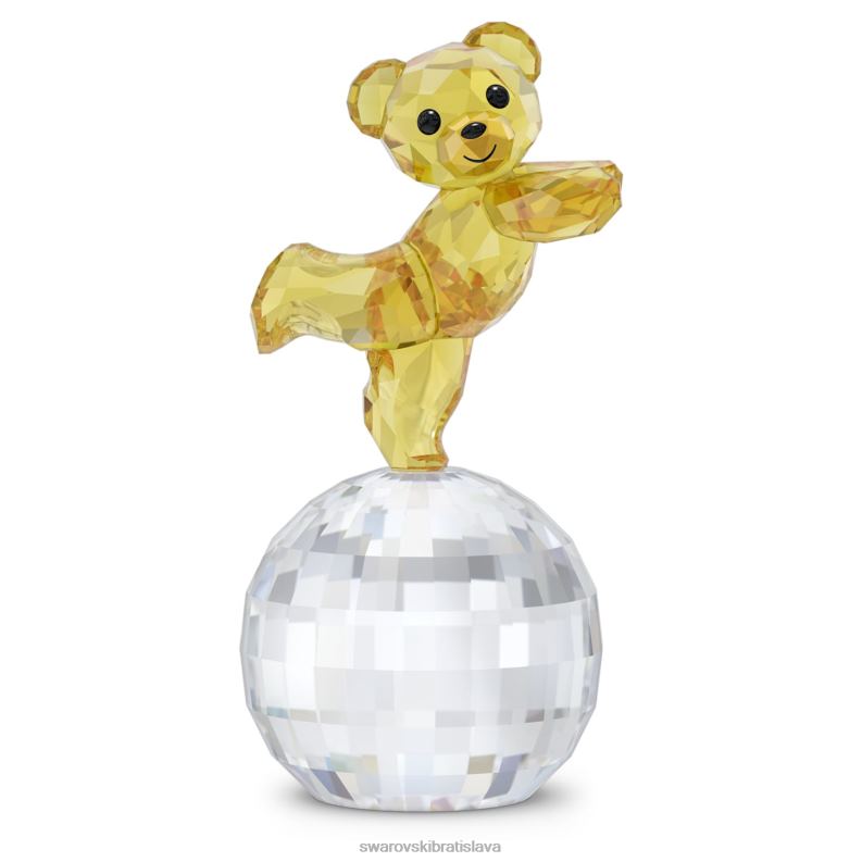 kris medveď pripravený na diskotéku zber B8ZNT1573 Swarovski dekorácie