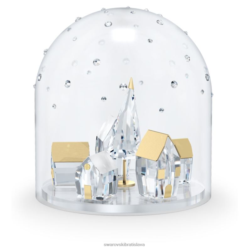 prázdninové čarovné zimné dedinské zvonček jar zber B8ZNT1850 Swarovski dekorácie