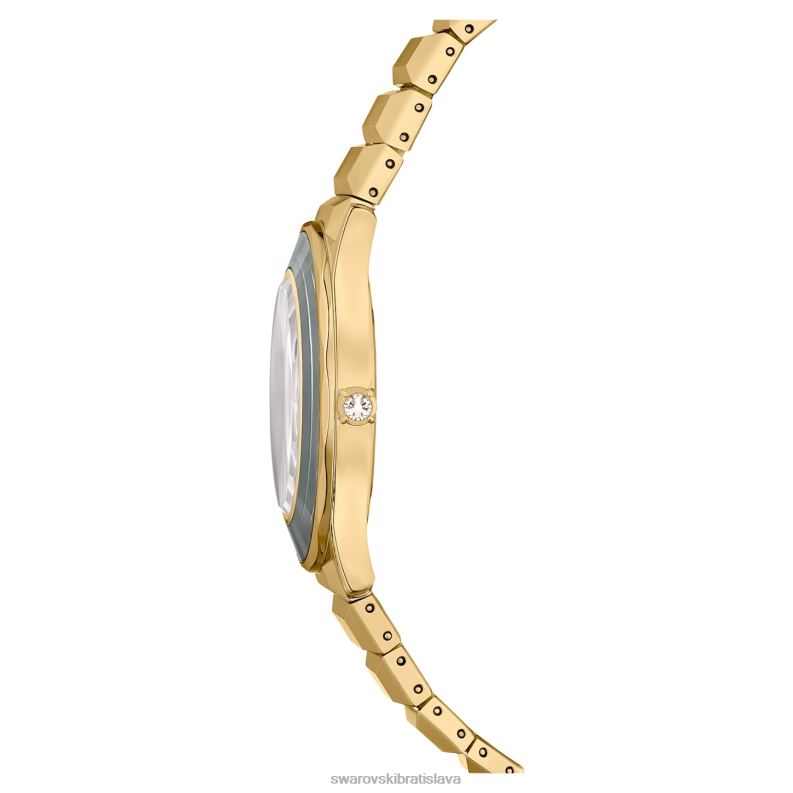 37mm hodinky švajčiarska výroba, kovový náramok, zlatý tón, zlatá povrchová úprava B8ZNT1145 Swarovski príslušenstvo