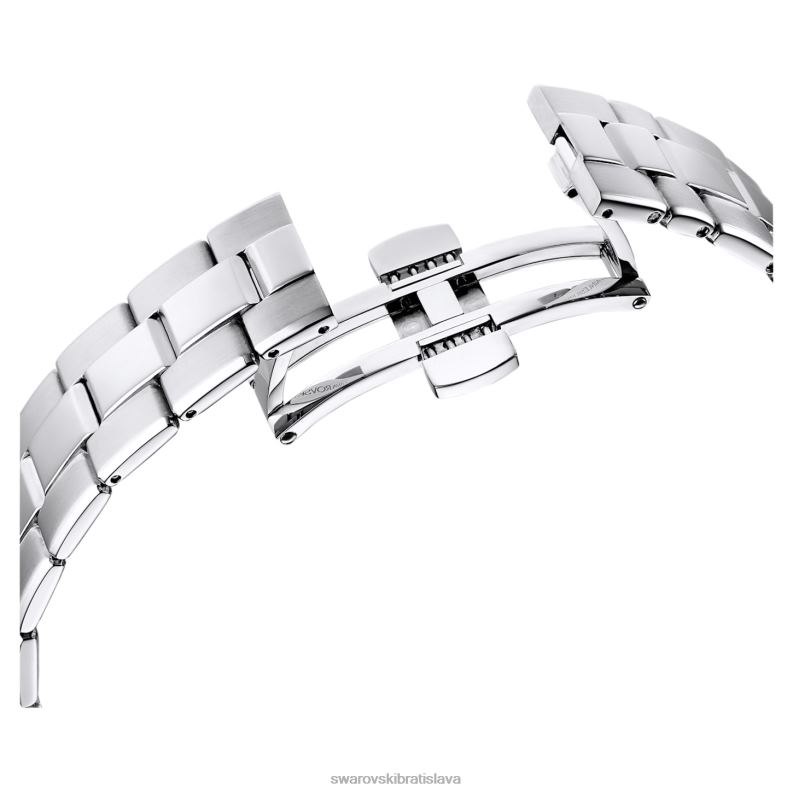 športové hodinky octea lux švajčiarsky, kovový náramok, čierny, nehrdzavejúca oceľ B8ZNT1243 Swarovski príslušenstvo