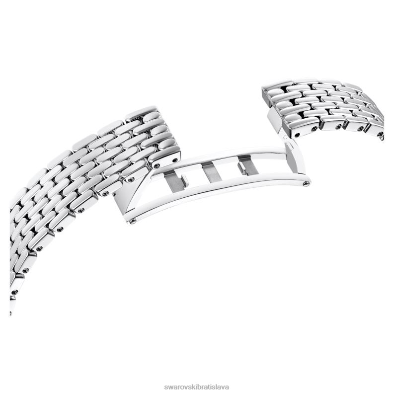 prilákať hodinky swis made, pave, kovový náramok, strieborný tón, nerez B8ZNT1224 Swarovski príslušenstvo