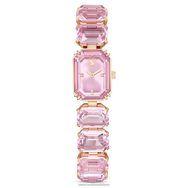 sledovať náramok brúseného osemuholníka, ružový, povrchová úprava ružového zlata B8ZNT1200 Swarovski príslušenstvo