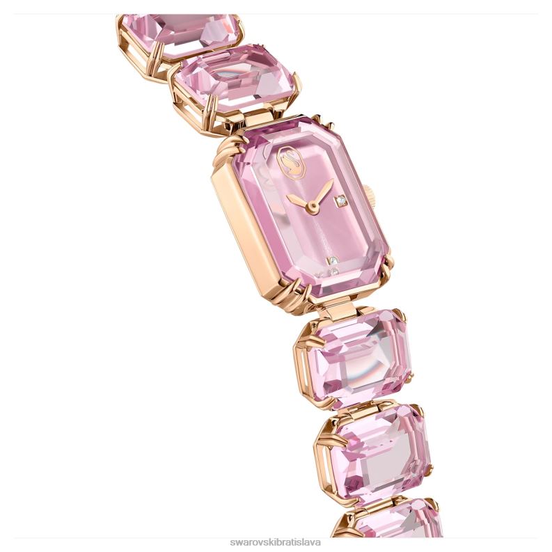 sledovať náramok brúseného osemuholníka, ružový, povrchová úprava ružového zlata B8ZNT1200 Swarovski príslušenstvo