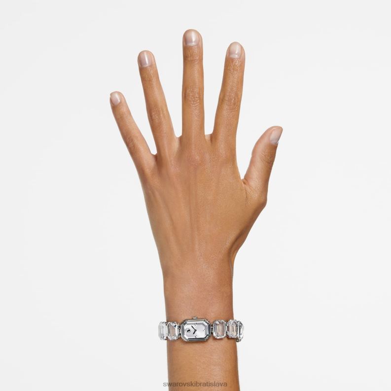 sledovať osemhranný náramok, biely, nerezová oceľ B8ZNT1225 Swarovski príslušenstvo