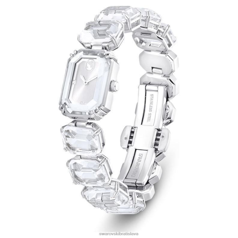 sledovať osemhranný náramok, biely, nerezová oceľ B8ZNT1225 Swarovski príslušenstvo