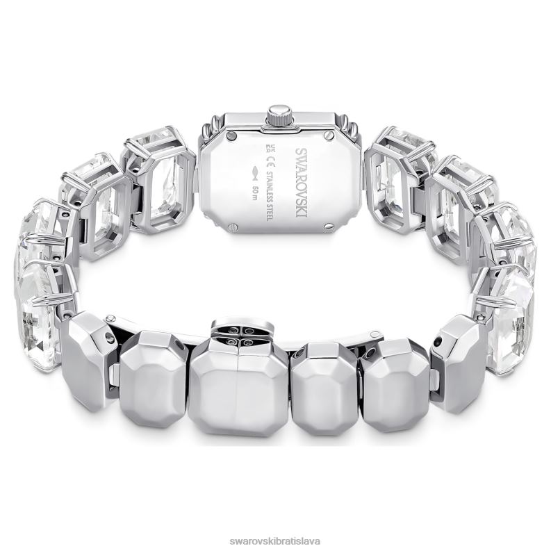 sledovať osemhranný náramok, biely, nerezová oceľ B8ZNT1225 Swarovski príslušenstvo
