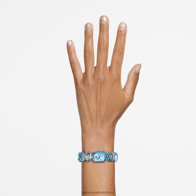 sledovať osemhranný náramok, modrý, nerezová oceľ B8ZNT1219 Swarovski príslušenstvo