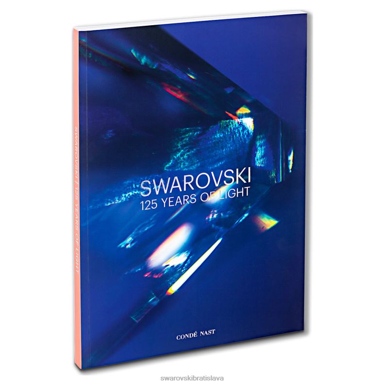 Kniha 125 rokov svetla Modrá B8ZNT1796 Swarovski príslušenstvo