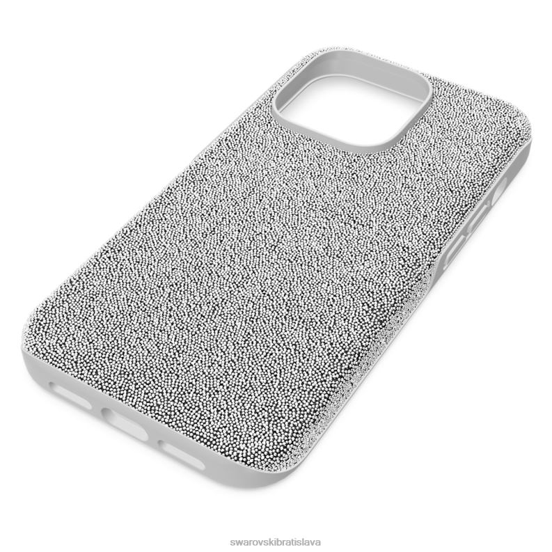 nové vysoké puzdro na smartfón strieborný tón B8ZNT1344 Swarovski príslušenstvo
