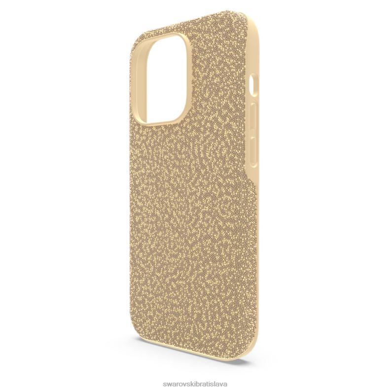 nové vysoké puzdro na smartfón zlatý tón B8ZNT1356 Swarovski príslušenstvo