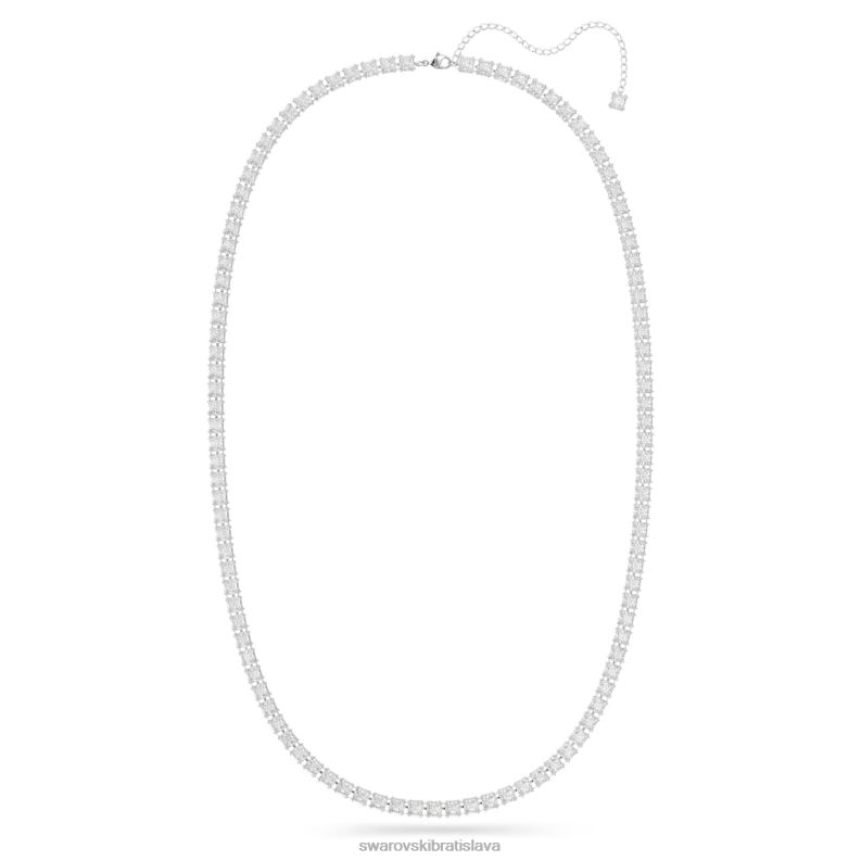 pás hranatý rez, biela, rhodiovaná B8ZNT1492 Swarovski príslušenstvo