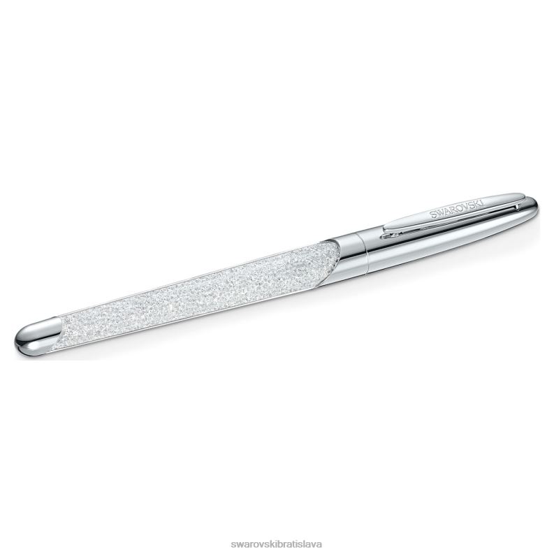 guľôčkové pero crystalline nova strieborný odtieň, pochrómovaný B8ZNT1286 Swarovski príslušenstvo
