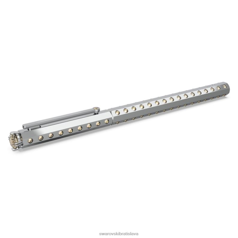 guľôčkové pero scs vyhlásenie, strieborný odtieň, chrómované B8ZNT1296 Swarovski príslušenstvo