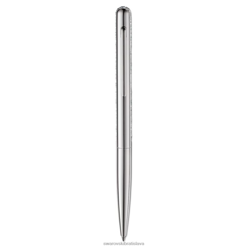 kryštálovo lesklé guľôčkové pero strieborný odtieň, pochrómovaný B8ZNT1275 Swarovski príslušenstvo