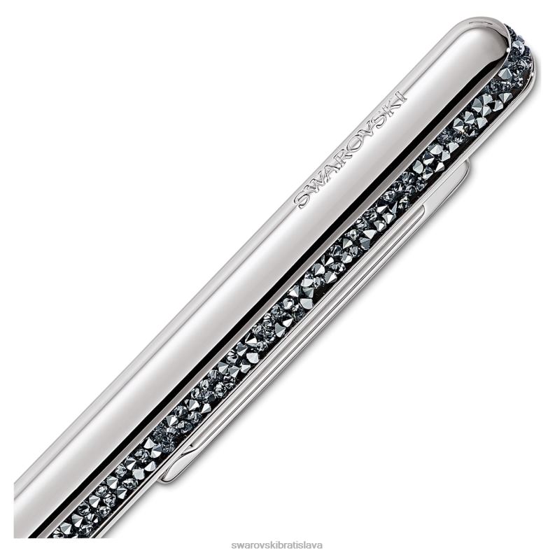 kryštálovo lesklé guľôčkové pero strieborný odtieň, pochrómovaný B8ZNT1275 Swarovski príslušenstvo
