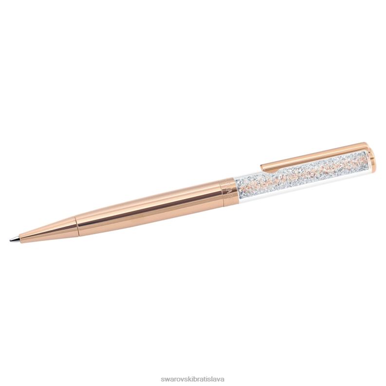 kryštalické guľôčkové pero ružové zlato, pozlátené B8ZNT1269 Swarovski príslušenstvo