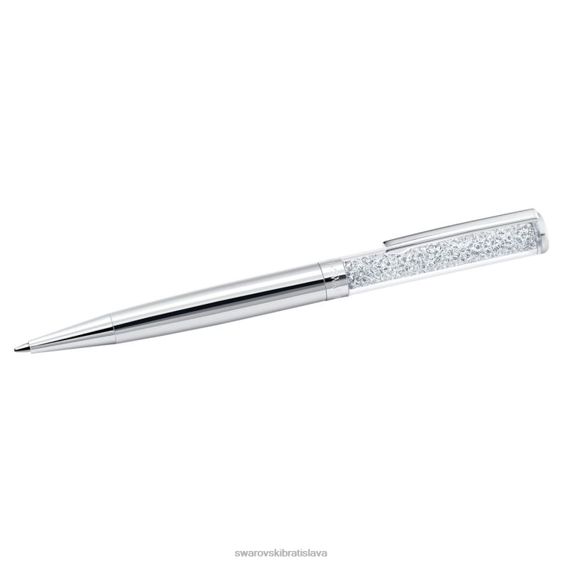 kryštalické guľôčkové pero strieborný odtieň, pochrómovaný B8ZNT1271 Swarovski príslušenstvo