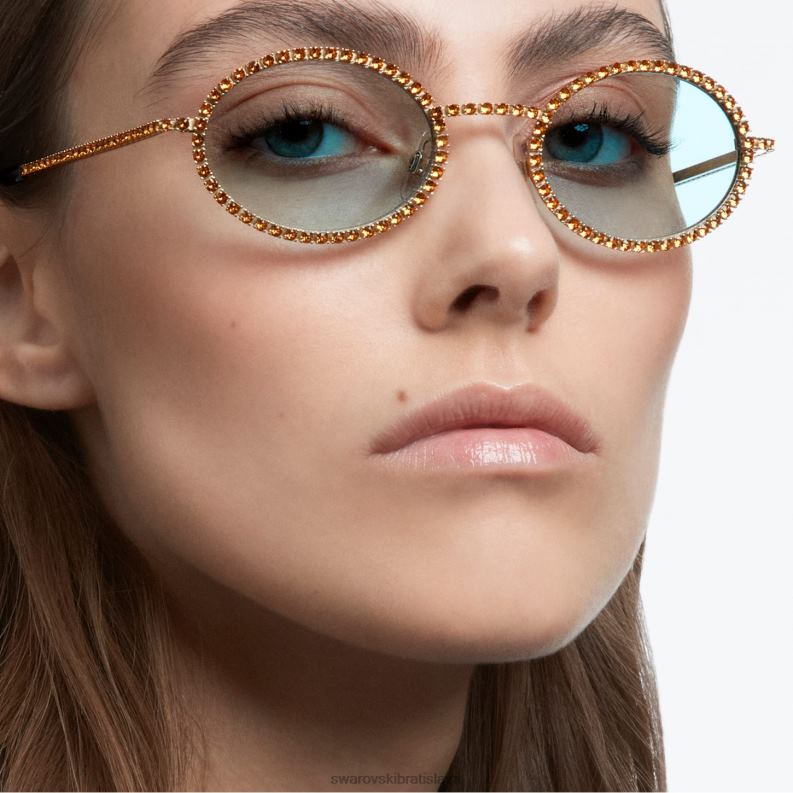 slnečné okuliare oválny tvar, dlažba, sk0340 32n, zelená B8ZNT1452 Swarovski príslušenstvo