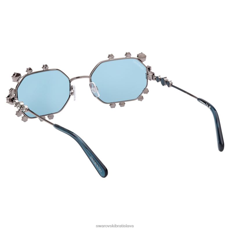 slnečné okuliare v tvare osemuholníka sk0376 20v, modrá B8ZNT1433 Swarovski príslušenstvo