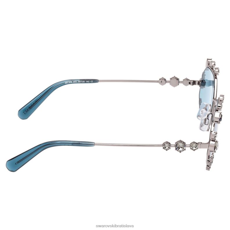 slnečné okuliare v tvare osemuholníka sk0376 20v, modrá B8ZNT1433 Swarovski príslušenstvo