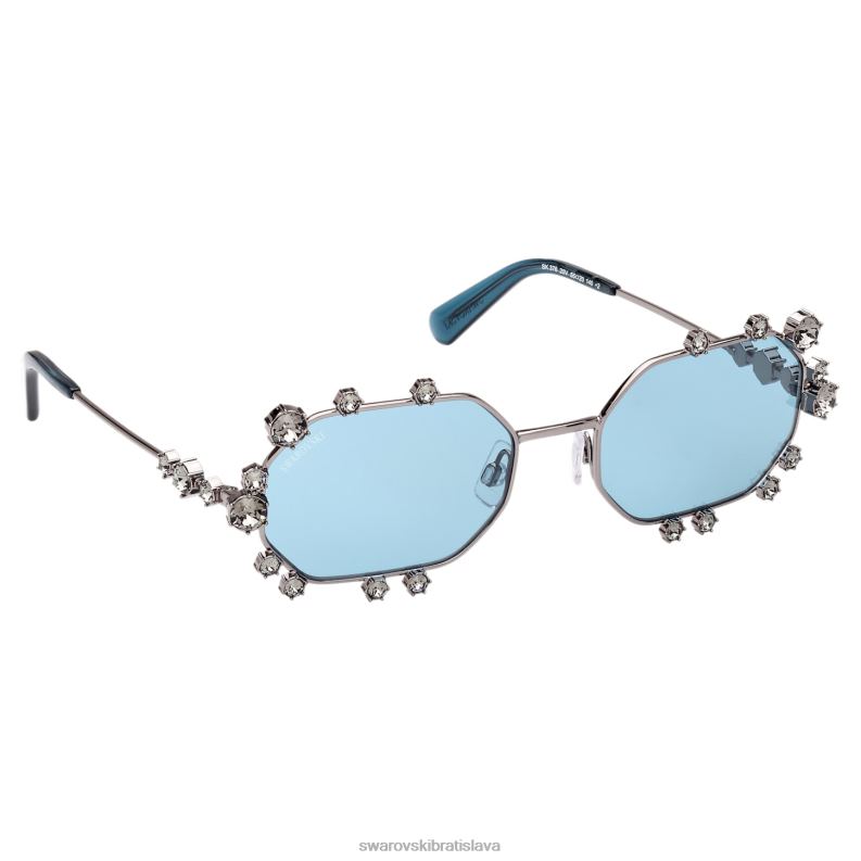 slnečné okuliare v tvare osemuholníka sk0376 20v, modrá B8ZNT1433 Swarovski príslušenstvo