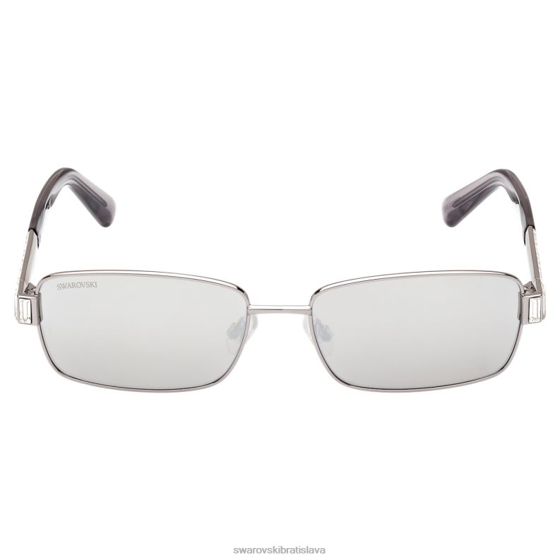 slnečné okuliare zrkadlo, sk0389 14c, strieborný tón B8ZNT1456 Swarovski príslušenstvo