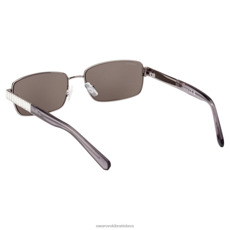slnečné okuliare zrkadlo, sk0389 14c, strieborný tón B8ZNT1456 Swarovski príslušenstvo