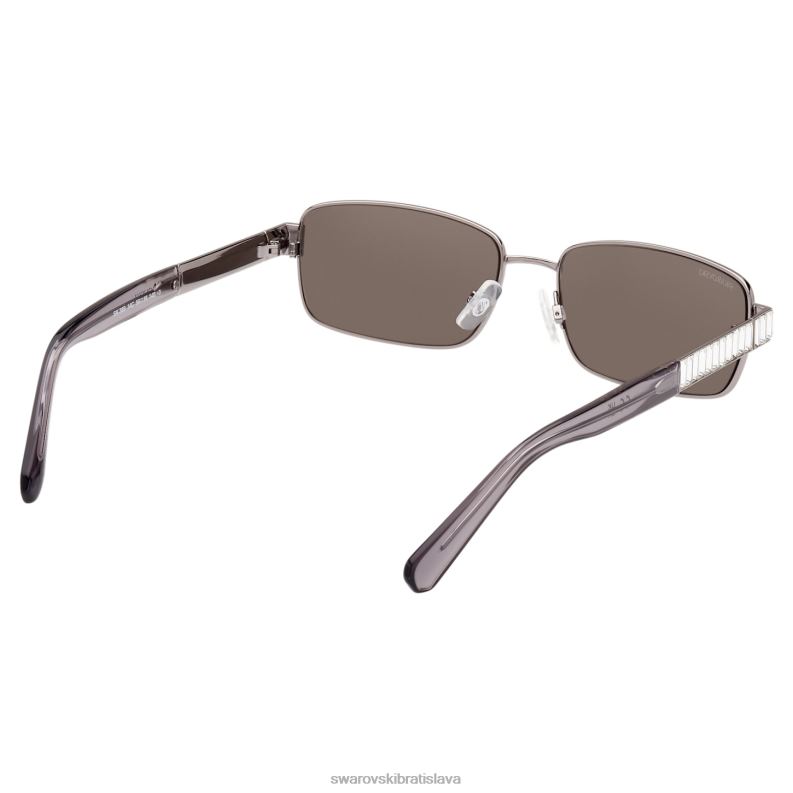 slnečné okuliare zrkadlo, sk0389 14c, strieborný tón B8ZNT1456 Swarovski príslušenstvo