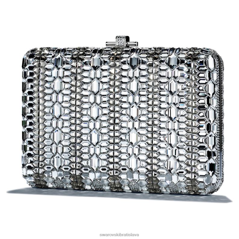 taška judith leiber slim slide biely B8ZNT1487 Swarovski príslušenstvo