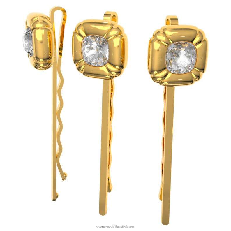 sponka do vlasov vankúšový strih, zlatý tón, pozlátený B8ZNT1475 Swarovski príslušenstvo
