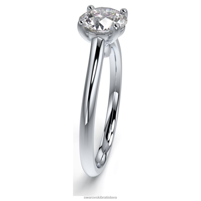 prsteň večnosti 14k biele zlato B8ZNT979 Swarovski šperky