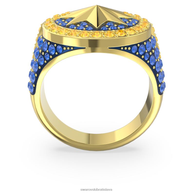 zázračný kapitán zázračný prsteň viacfarebné, pozlátené B8ZNT1089 Swarovski šperky