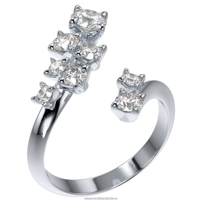 intímny krúžok 14k biele zlato B8ZNT989 Swarovski šperky