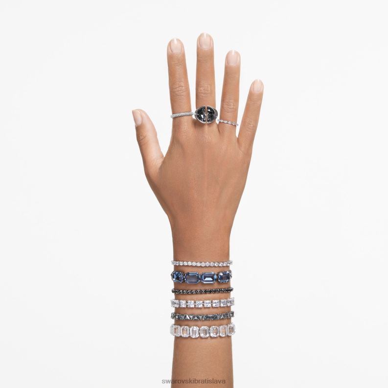 vittore prsteň markýzový strih, biela, rhodiovaná B8ZNT1004 Swarovski šperky