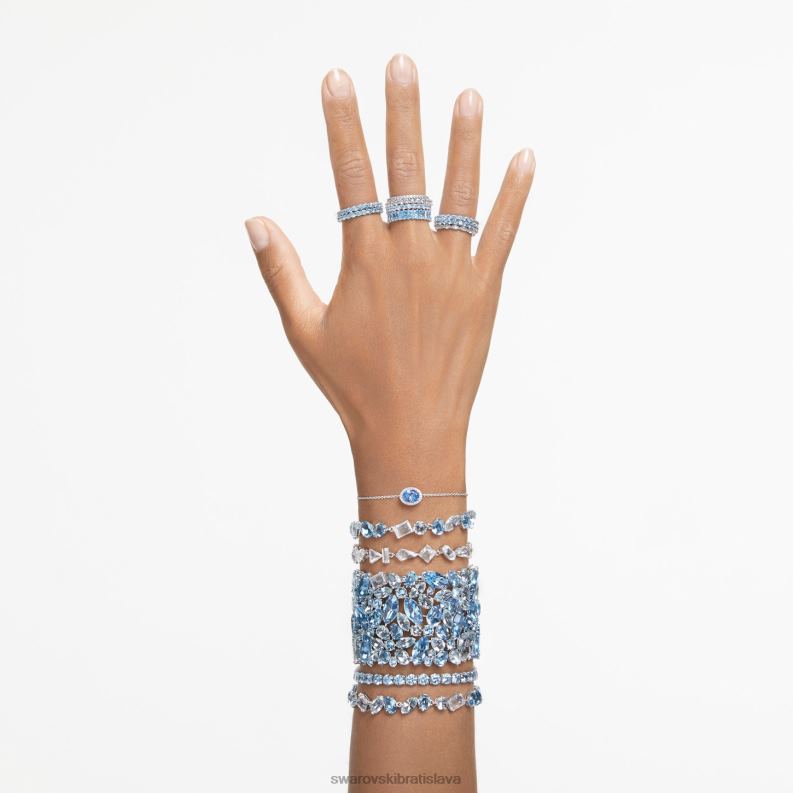 vittore prsteň markýzový strih, biela, rhodiovaná B8ZNT1004 Swarovski šperky