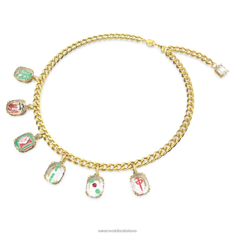 alea náhrdelník viacfarebné, pozlátené B8ZNT105 Swarovski šperky