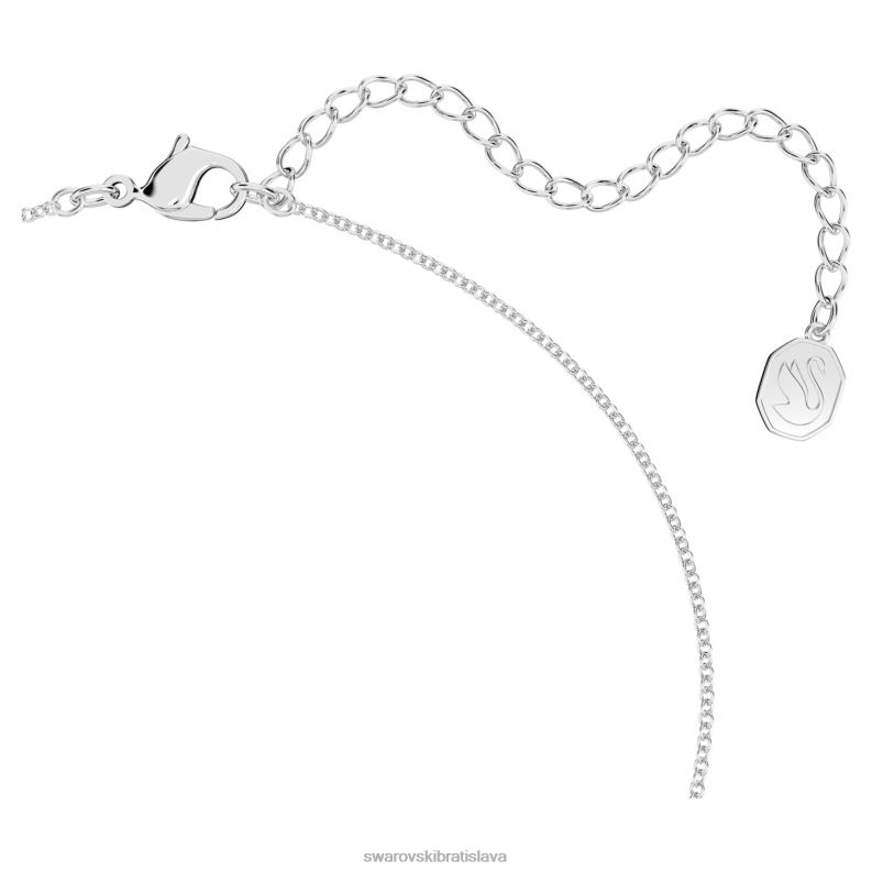 lilia y náhrdelník motýľ, modrá, rhodiovaná B8ZNT26 Swarovski šperky