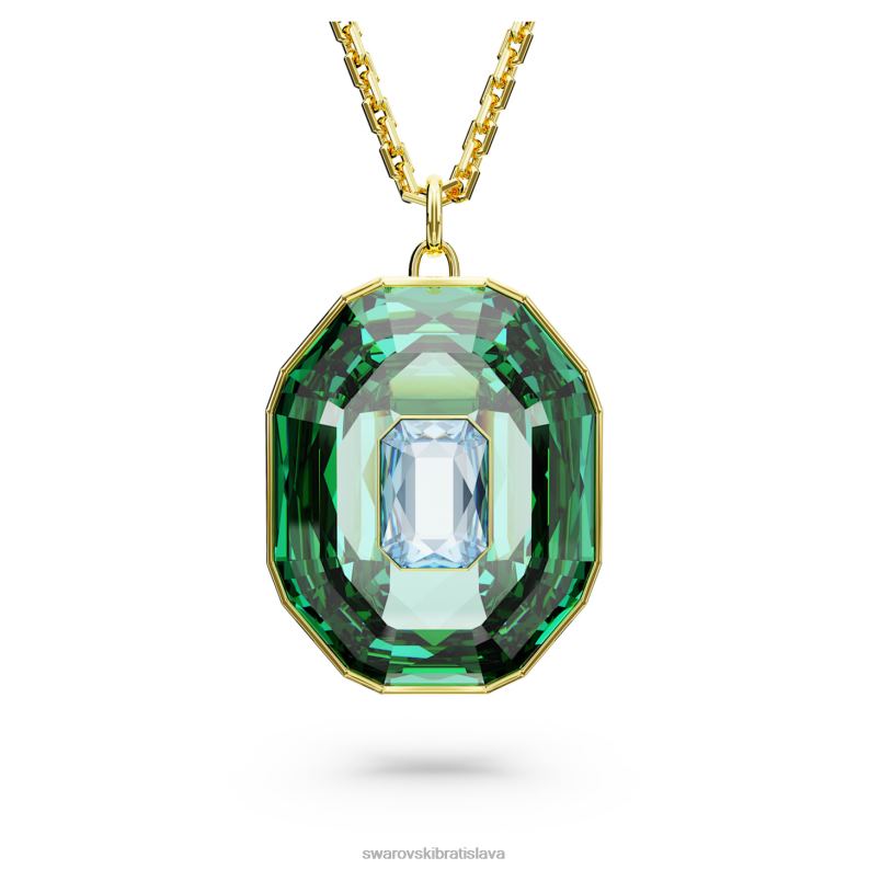 chroma prívesok zmiešané strihy, viacfarebné, pozlátené B8ZNT324 Swarovski šperky