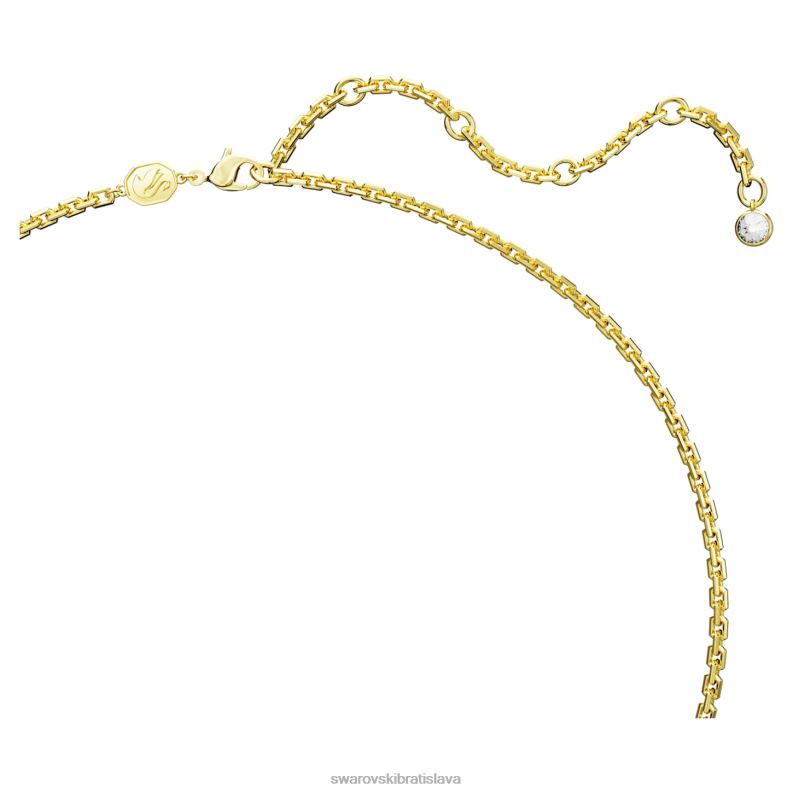 chroma prívesok zmiešané strihy, viacfarebné, pozlátené B8ZNT324 Swarovski šperky