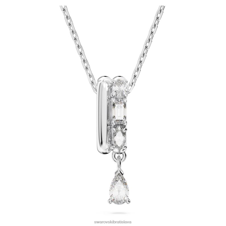 dextera prívesok zmiešané rezy, biele, rhodiované B8ZNT270 Swarovski šperky
