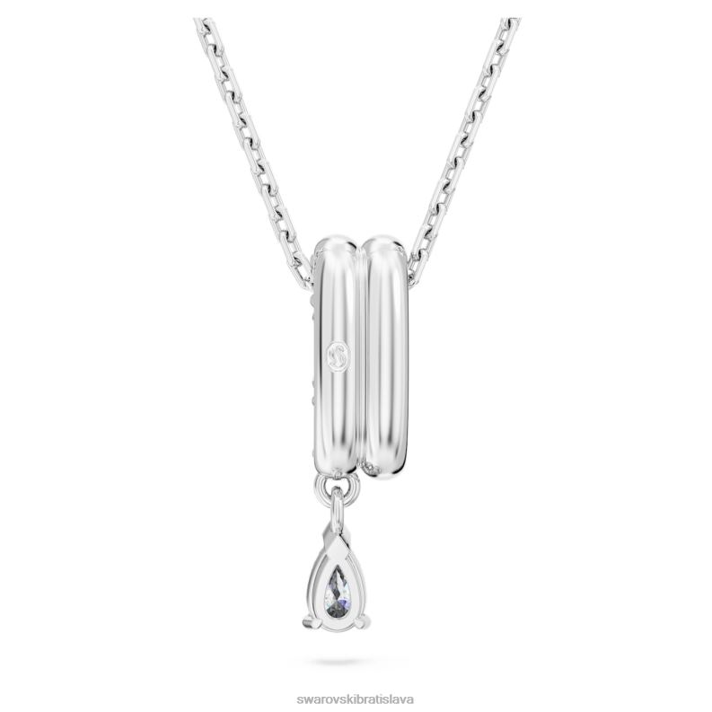 dextera prívesok zmiešané rezy, biele, rhodiované B8ZNT270 Swarovski šperky
