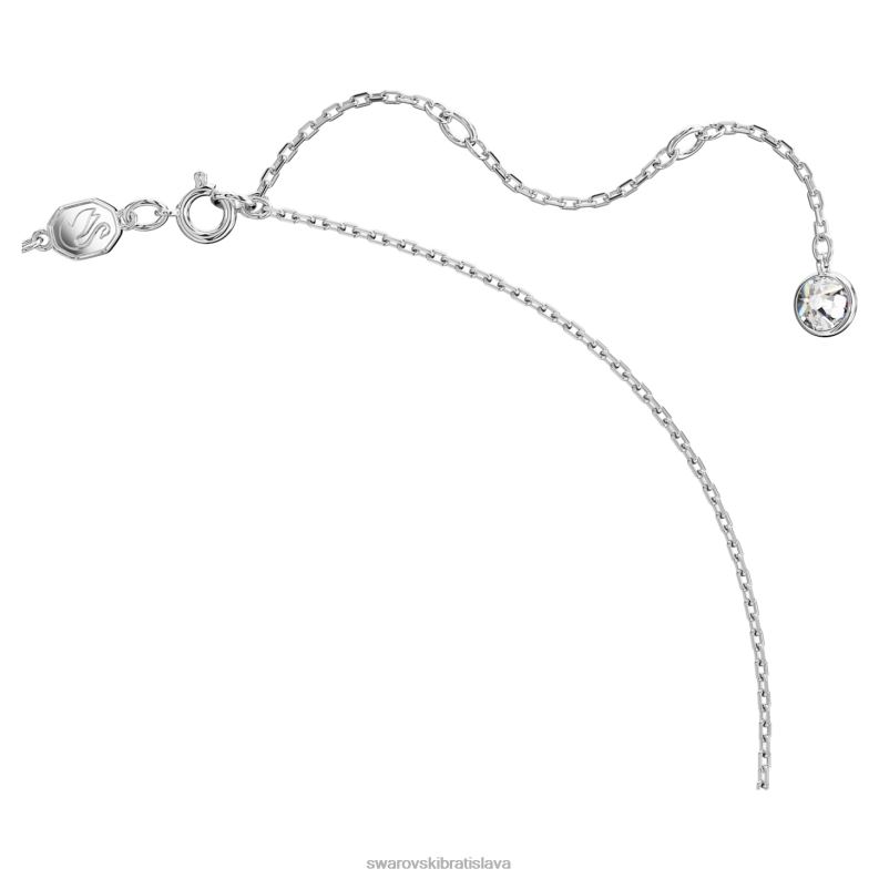 ikonický prívesok labuť labuť, modrá, rhodiovaná B8ZNT282 Swarovski šperky