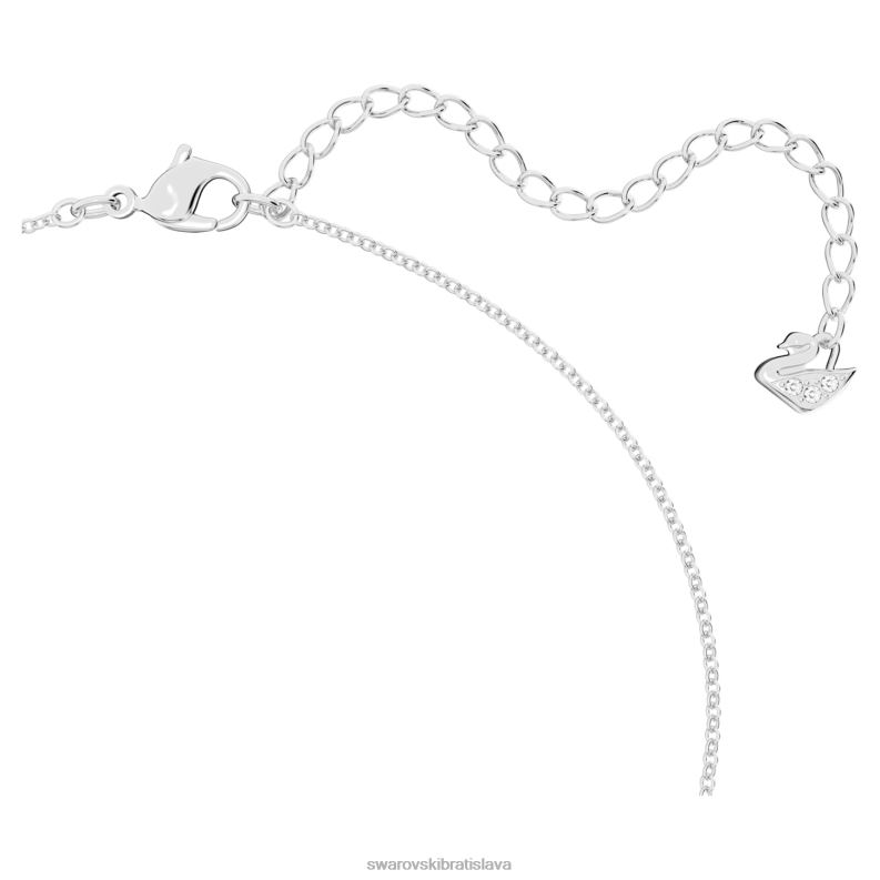 kamenný prívesok modrá, rhodiovaná B8ZNT306 Swarovski šperky